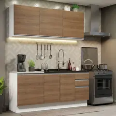 MADESA - Cocina Integral Glamy 1.80 m con Mesón de Acero 05