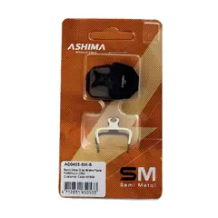 GENERICO - Pastilla De Freno Ashima AD0403-SM-S SemiMetalica