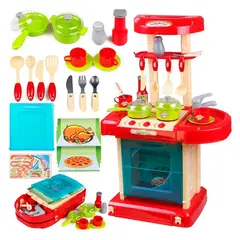 IMPORTADORA MAKA - Cocina Infantil Juguete Con Accesorios