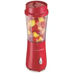 HAMILTON BEACH - Licuadora personal 51101rv roja