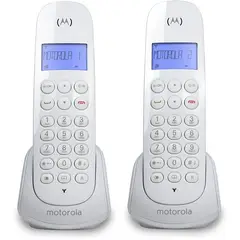 MOTOROLA - Teléfono dúo inalambrico m700w-2 ca blanco