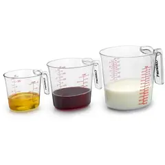 CUISINART - Juego de Tazas Medidoras Anidables de 3 pcs CTG-00-3MC de Cuisinart.