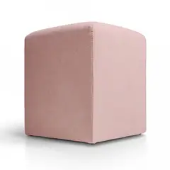BANZAY - Puff Butaco Auxiliar Individual - Rosa