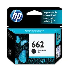 HP - Cartucho de tinta 662 negra Original (CZ103AL)