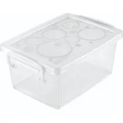 SANREMO - Mini organizador con alza blanca 650 ml