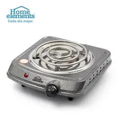 HOME ELEMENTS - Estufa 1P Eléctrica Gris