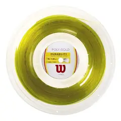 WILSON - Cuerda Para Raqueta De Tenis Poly Gold 16 Set 11m