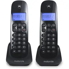 MOTOROLA - Teléfono dúo inalambrico m700-2 ca negro