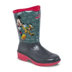 DISNEY - Botas Mickey style Rojo para Niño