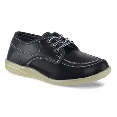 CROYDON - Zapatos Colegio Bachiller Negro para Niño y Niña