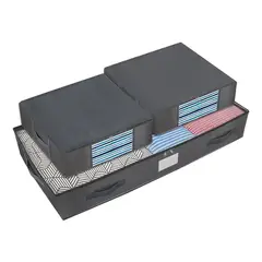 CASATUA - Organizador De Ropa Almacenamiento Bajo Cama Set 3-