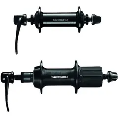 SHIMANO - Par de manzanas HB TX500 FH TY500 QR 36H
