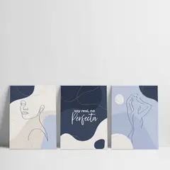 GAMA DIGITAL - Cuadros decorativos Tríptico Soy Real