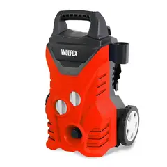 WOLFOX - Hidrolavadora Eléctrica Autocebante Con Jabonera 1740 Psi,