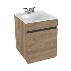 CORONA - Mueble Aluvia Miel Elevado con Lavamanos 45x45