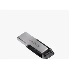 SANDISK - Memoria USB Ultra Flair 64GB 3.0 Metalica Plateada.