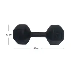 GENERICO - Mancuernas o Pesas 15 Kg Par total 30 Kilos