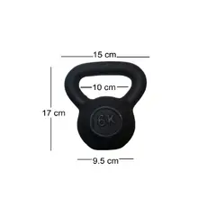 GENERICO - Pesa Rusa mancuerna 6 Kg