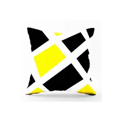 BELLAHOGAR - Cojin sublimado con cierre tricolor 45 x 45 cm
