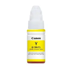 CANON - Botella de Tinta 190 Amarilla ORIGINAL GI190Y