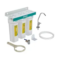CORONA - Filtro de Agua Grival de 3 etapas bajo mesón