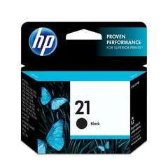HP - Cartucho de tinta 21 negra Original (C9351AL)