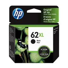 HP - Cartucho de tinta 62XL negra Original C2P05AL