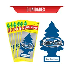LITTLE TREES - Ambientador New Car x6 Und