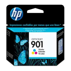 HP - Cartucho de tinta 901 Tricolor Original (CC656AL)