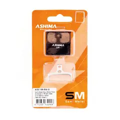 GENERICO - Pastilla De Freno Ashima AD0106-SM-S SemiMetalica