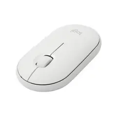 LOGITECH - Mouse Bluetooth moderno Pebble m350s Blanco 910-007047
