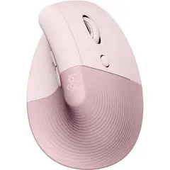 LOGITECH - Mouse vertical inalámbrico serie ergo lift rosado 910-006472