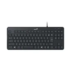 GENIUS - Teclado luxemate 110 qwerty español color negro