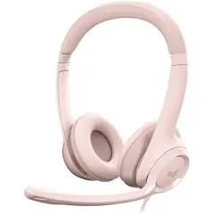 LOGITECH - Diadema con microfono usb h390 rosado 981-001280