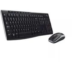 LOGITECH - Combo teclado mouse inalámbricos · wireless mk270 920-004432