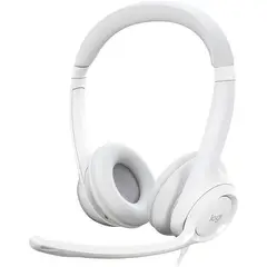 LOGITECH - Diadema con microfono usb h390 blanca 981-001285