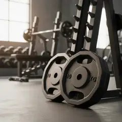 GENERICO - Discos Pesas Para Barra Par 10 Kg total 20 Kg