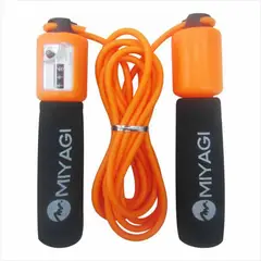 MIYAGI - LAZOCUERDA PARA SALTAR CON CONTADOR-MIYAGI NARANJA