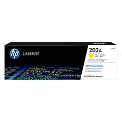 HP - Cartucho de Tóner 202A Amarillo Laserjet Original CF502A