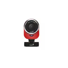 GENIUS - Camara web 1080p full hd QCAM 6000 rojo