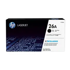 HP - Cartucho de Tóner 26A Negro Laserjet Original CF226A