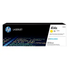 HP - Cartucho de tóner LaserJet 414X amarillo original