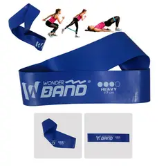 WONDER SPORT - BANDAS ELASTICAS LOOP PARA PIERNAS-WONDER AZUL