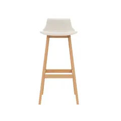 BONNO - Set X 3 Und Banco Para Bar Wood Gris
