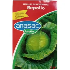 ANASAC - Semillas repollo 2gramos