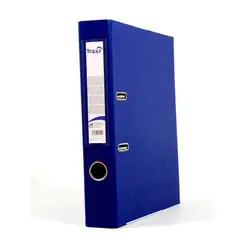 TROPPI - Carpeta legajadora AZ azul tamaño oficio.
