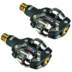 GENERICO - Pedales para bicicleta look x-track race carbon ti