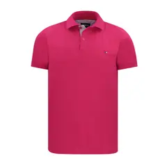 HAMER - Polo para hombre borada fucsia oscuro