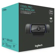 LOGITECH - Camara Web C920s Pro Full HD 1080p.