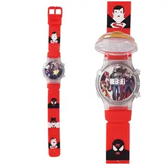 DAYOSHOP - Reloj Niños Digital Luces Tapa Infantil Niños Niñas